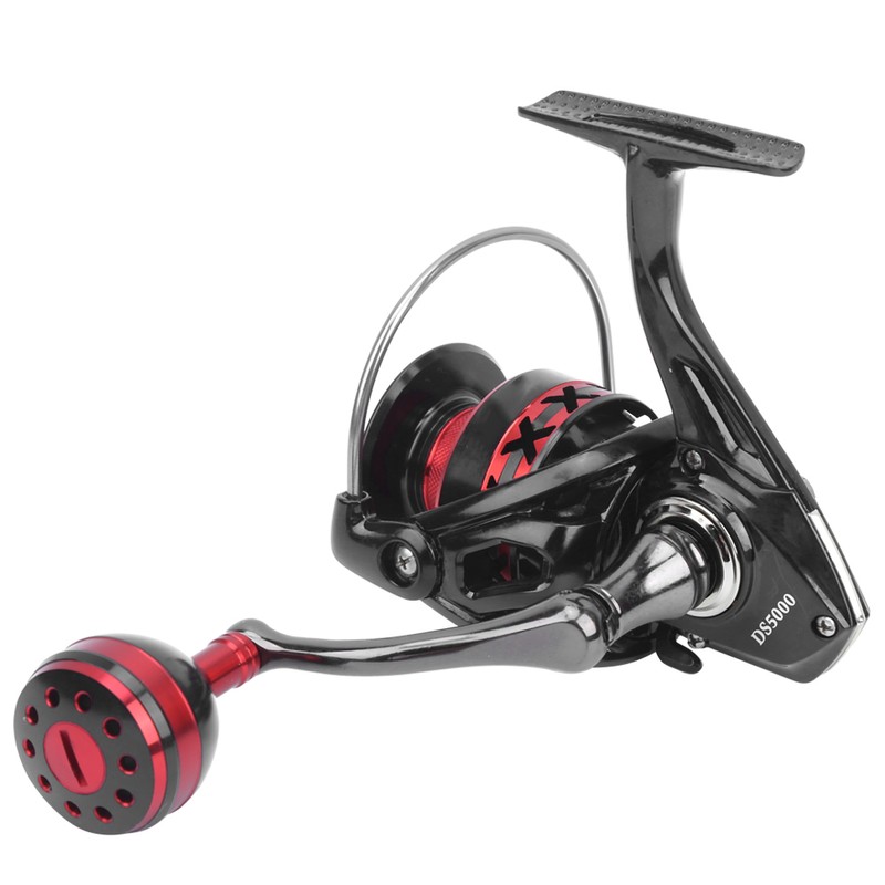 Metal Spool Spinning Wheel Sea Fishing Grip Unidirectional No Clearance