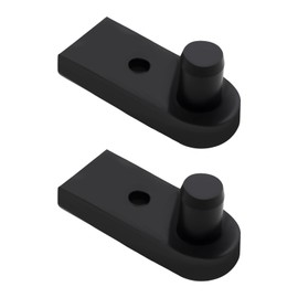 Create idea 2Pcs Shower Door Hinge Replacement Single Pin Pivot 7.5mm Bathroom for Bathroom Balcony Free Swinging Glass Door