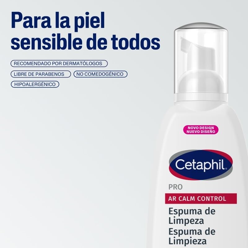 Cetaphil Pro AR Calm Control Espuma de Limpieza Facial Piel