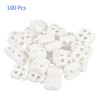 M METERXITY 100 Pack Plastic Cord Locks - Double-Hole Oval