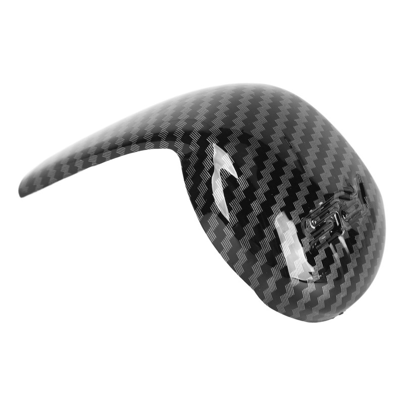 Gear Shift Knob Trim Carbon Fiber Grain Scratch Free Replacement