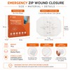 Wound Closure Strips for First Aid Kits – Suture-Free Zip