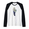 Blossoming Bones #4 - One Hand Raglan Baseball Tee