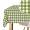 Martina Home TEFLONATED TABLECLOTH MADE Vichy Pistachio 220X140 CM