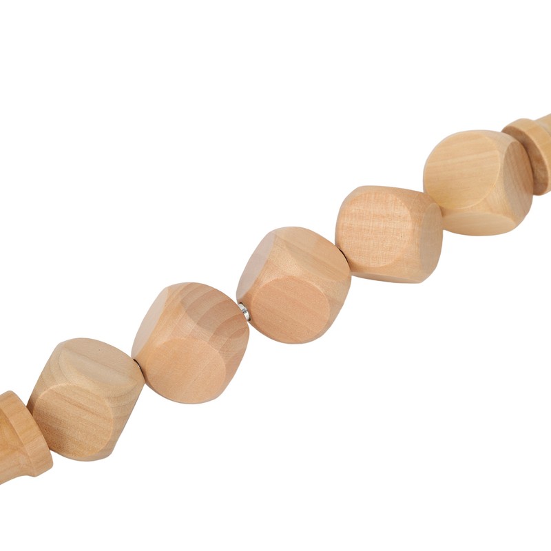 Fascia Massage Roller Meridian Dredgin Wooden Scraping Rods with 5pcs