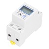 1 Phase 2 Wire Energy Meter Multifunctional LCD Digital Display