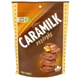 Cadbury Caramilk Caramel Chocolate Candy Mini Bars, 200g