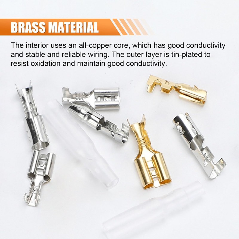 SMILFUY 320PCS Bullet Connectors Kit, 3.9mm 3.5mm Male & Female
