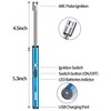VEHHE Rechargable Lighter, Electric USB with LED Battery Display Safety