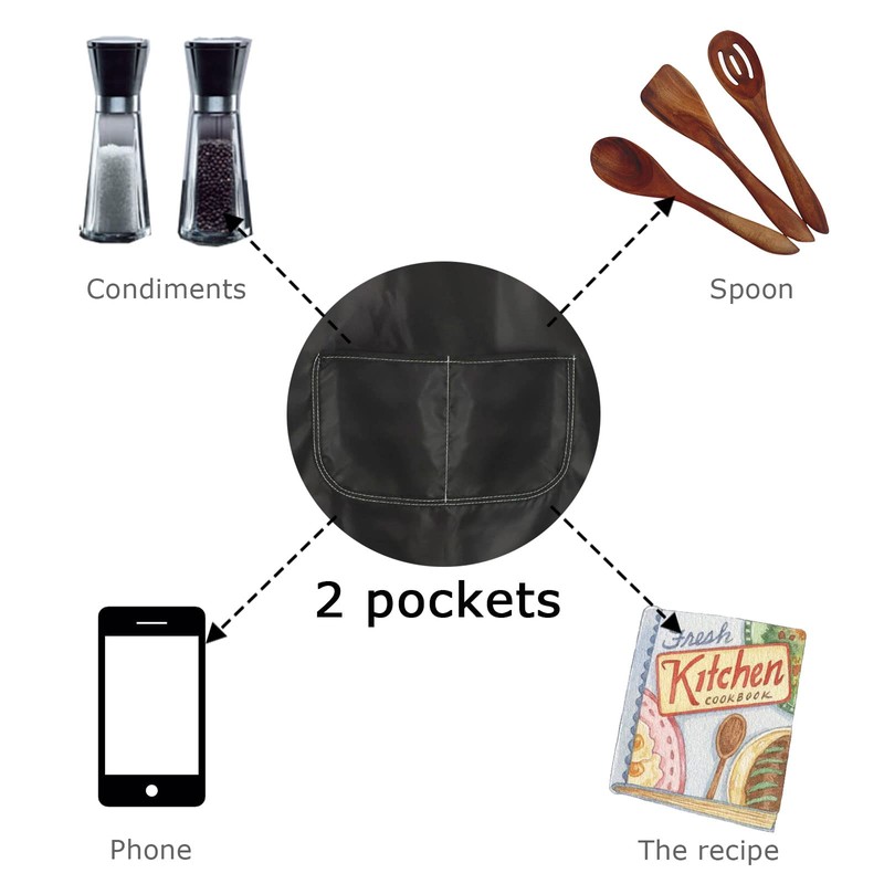 BAUNA Kpop Kitchen Apron Kpop Lover Gift Concert Apron With