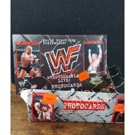 Titan Sports Vintage NOS 90’s WWF WWE WrestleMania Live 4" x 6" Photocards Pack of 6 1999 New
