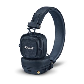 Marshall Major V On-Ear Wireless Bluetooth Headphones - Midnight Blue