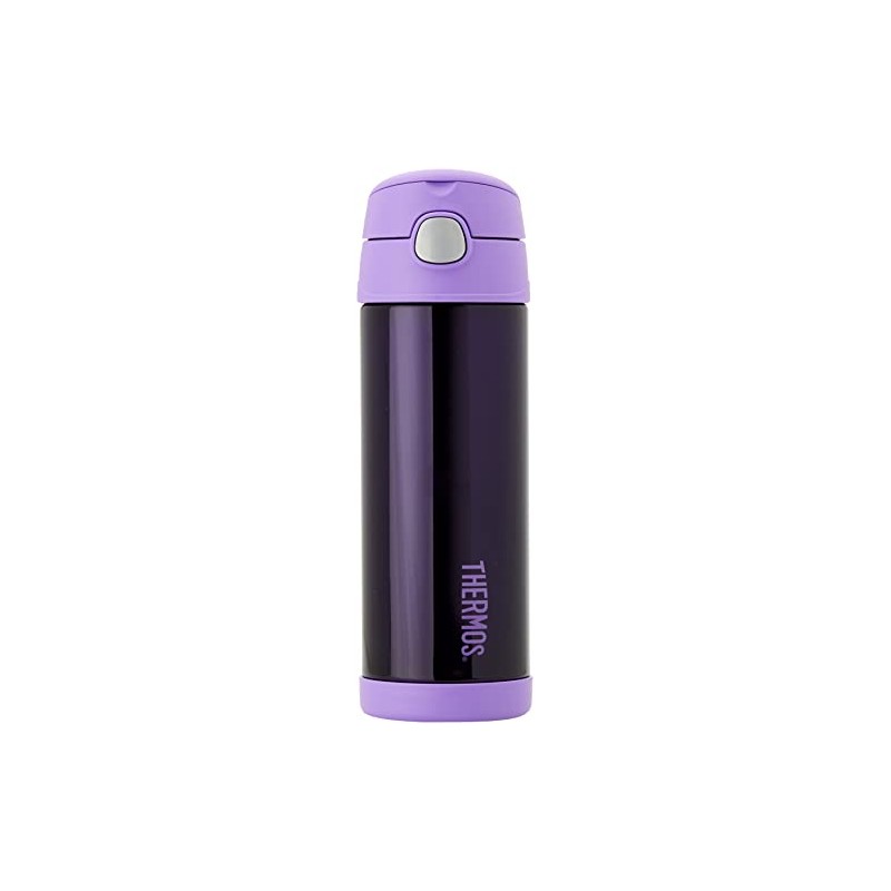 Thermos FUNtainer Vacuum Insulated Drink Bottle, 470ml, Purple, F4023PU6AUS