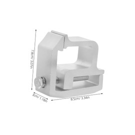 Ciieeo 2pcs Heavy Duty Truck Bed Clamps for Camper Shells Alloy Canopy Clamps Easy to Install Versatile Corrosion Resistant Secure Roof Cover for Camping Vehicles