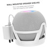 Mobestech 3pcs Wall Speaker Shelf Holder for Mini Punch-Free Wall