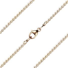 Bonyak Jewelry 20 inch 14kt Gold Filled Serpentine Chain