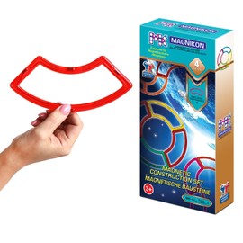 MAGNIKON Magnetic Building Blocks Replacement Set - Children's Toy from 3 Years, Magnets Children, Gift for Girls, Boys, Magnetic Building Blocks, Magic Magnetic Game (Super Circle Sectors)