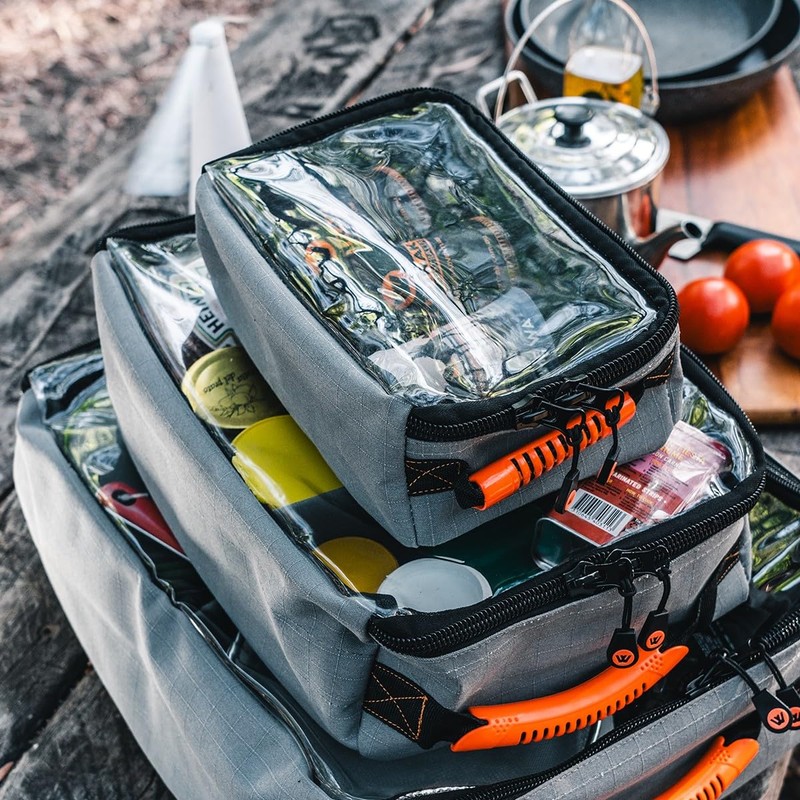 Wildtrak Explorer 400 GSM Ripstop Canvas Clear Top Bag, Small,