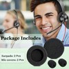 Jabra Headset Ear Cushions Foam Replacement Ear Pads for Jabra