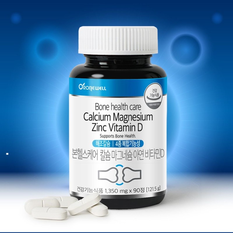 Roniwell [Roniwell] Bon Healthcare Calcium Magnesium Zinc Vitamin D 90