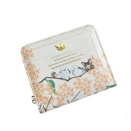 Sunday Designed Japan bb51422+12 Bebedayan Round Zipper Wallet (Golden Oyster and Simaenaga),