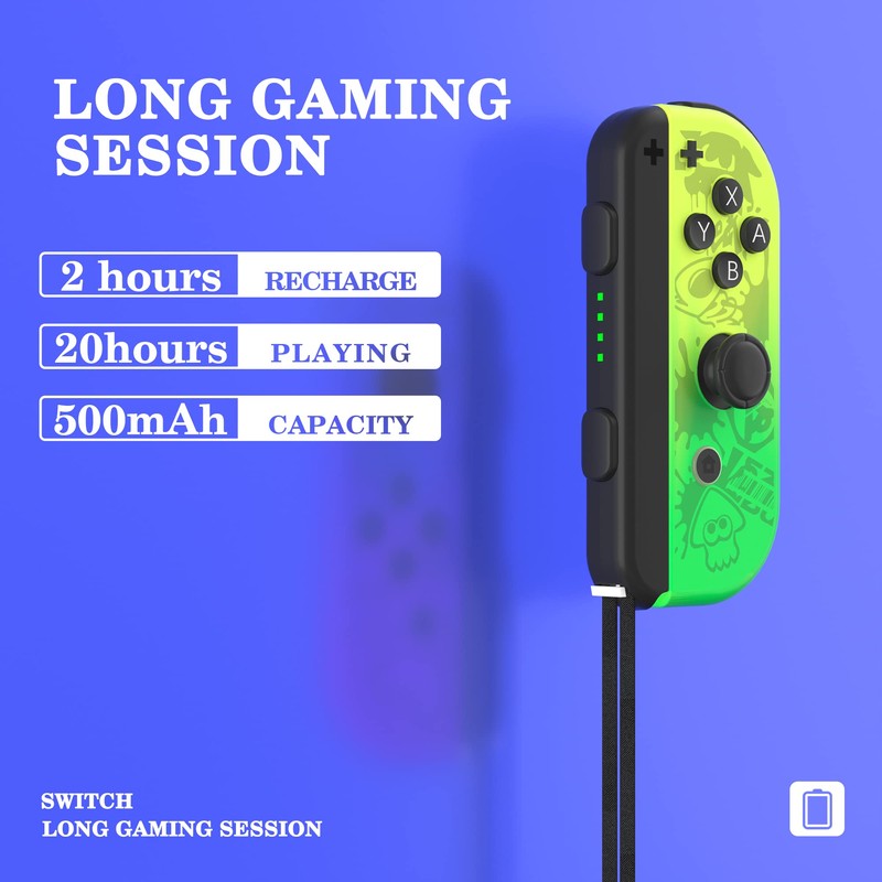 Joy Cons for Switch Controllers, Wireless Replacement for Switch Joycons,