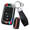 ontto 4-Button Key Housing Compatible with Honda Civic Accord Pilot
