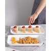 DELLING Large Serving Platter Set 16/14/12inch Large Serving Tray -