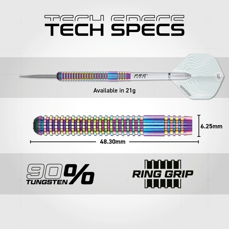 Winmau Solaris Urban - Juego de Dardos de Punta de