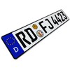 European German License Plate - Rendsburg-Eckernförde (Front Plate)