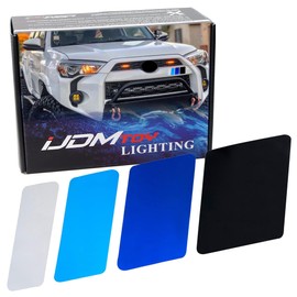 iJDMTOY 13-Inch Neo Retro Style Four-Wave Stripe Decal Sticker Compatible with Toyota/Lexus Exterior or Interior Decoration Grille Fender Hood Side Skirt Bumper Side Mirror Dashboard, etc