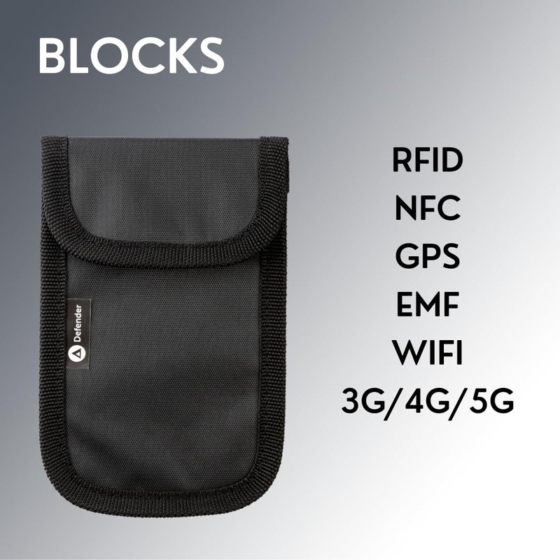 Defender Signal Blocker Mini 2 Pack - RFID Blocking Faraday