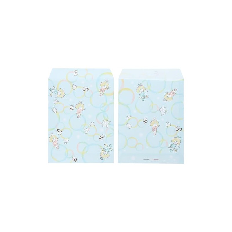 Sunstar Stationery S8907064 Mizutama Envelope, Bubble Pattern