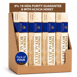 Regina Premium Fresh Royal Jelly 200mg, 6% 10-HDA Guarantee. 120 Softgels