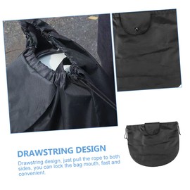 GLEAVI 2pcs Helmet Storage Bag Sports Ski Helmet Cover Helmet Carrier Bag for Helmet Polyester Black