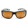 FLORIDA GLASSES Polarized Wraparound Bifocal Reading Sunglasses (Strength +1.50)