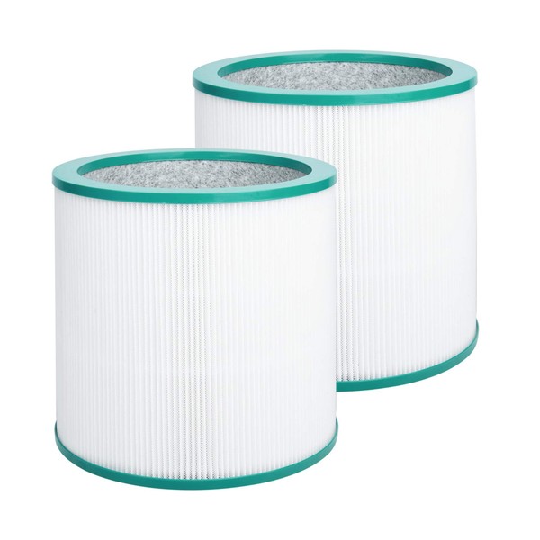 2-Pack TP01 TP02 Filter Replacement Kit for Dyson Pure Cool Air Purifier, True HEPA Filter, Replace Part 968125-03
