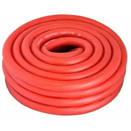 MK AUDIO 4 Gauge Orange Amplifier Power/Ground 4 Wire 20 Feet Superflex Cable