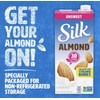 Silk Shelf-Stable Unsweetened Almond Milk, 1 Quart ( 6 PACK