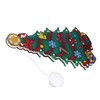 LED Christmas Decoration Light PVC Lighted Festival Window Silhouette Christmas
