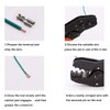 Tnisesm SN-48B Crimping Tools,Ratcheting Wire Crimper AWG 26-16(0.5-1.5mm²) for Open