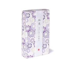 Wayu Lavender Scent, Flat Box, Approx. 4.6 oz (130 g), Incense Sticks