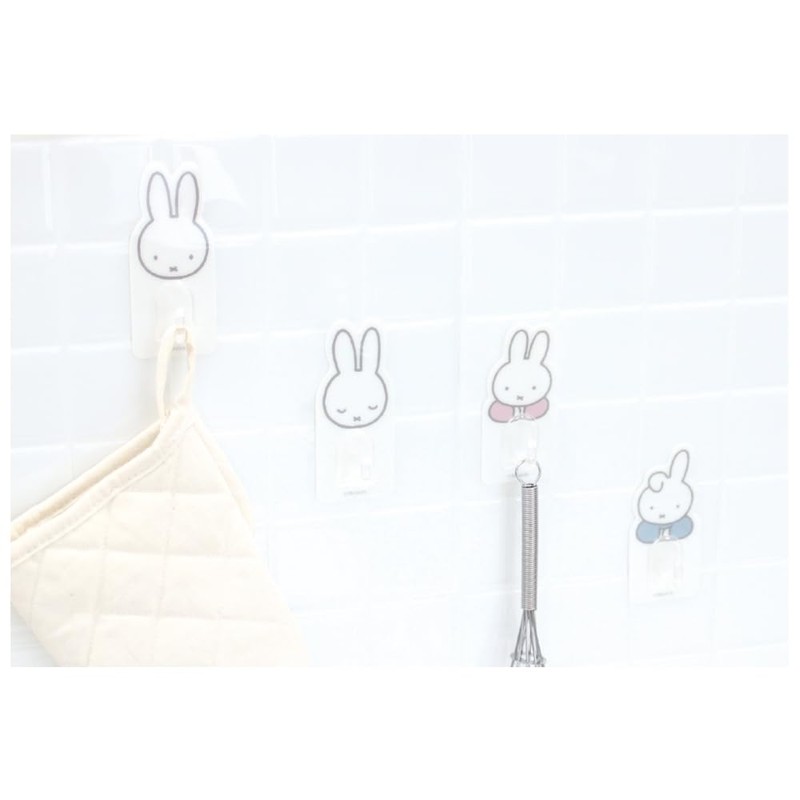 Tees Factory MF-5542928FA Miffy Sheet Hook Set, Face H3.8 x
