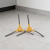 Cepillos laterales de repuesto para aspiradora robot, nailon, paquete de