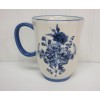 Pioneer Woman Delilah Floral Mug Cup Stoneware Blue White 12oz