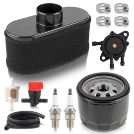 GoaMotors 11013-0752 Air Filter Oil Fuel Pump Lawn Mower Tune up Kit for KAWASAKI FR651V FR691V FR730V FS481V FS541V FS600V FS651V FS691V FS730V 4-Cycle Engine for FE250D, FE290D 4 Stroke Engine