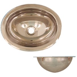 Scandvik 10280 S/s Sink Mirror Finish Oval 13