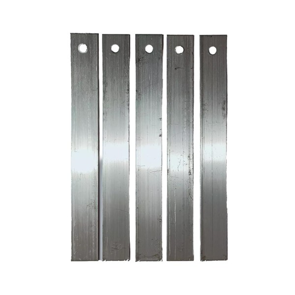 Aluminium Slate Roofing Straps 150mm x 1mm Approx Pack 5