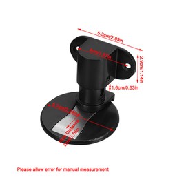 Magnetischer Türstopper, Verstellbarer Stanzfreier Geräuschloser Bodentürstopper für verschiedene Türtypen, Geeignet für Hof, Wohnzimmer, Schlafzimmer, Küche, Badezimmer, Gold