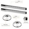 6PCS Radiator Pipe Covers and Pipe Collars Pipe Central Heating